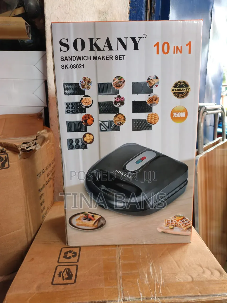 Sokany 10 in 1 Sandwich Maker Set