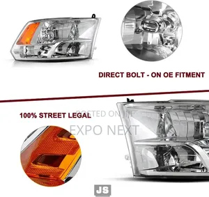 Dodge Ram 1500 2009-2018 Halogen Headlight