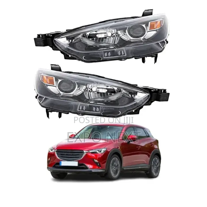 Mazda CX-3 Headlights Set 2016-2021 Halogen