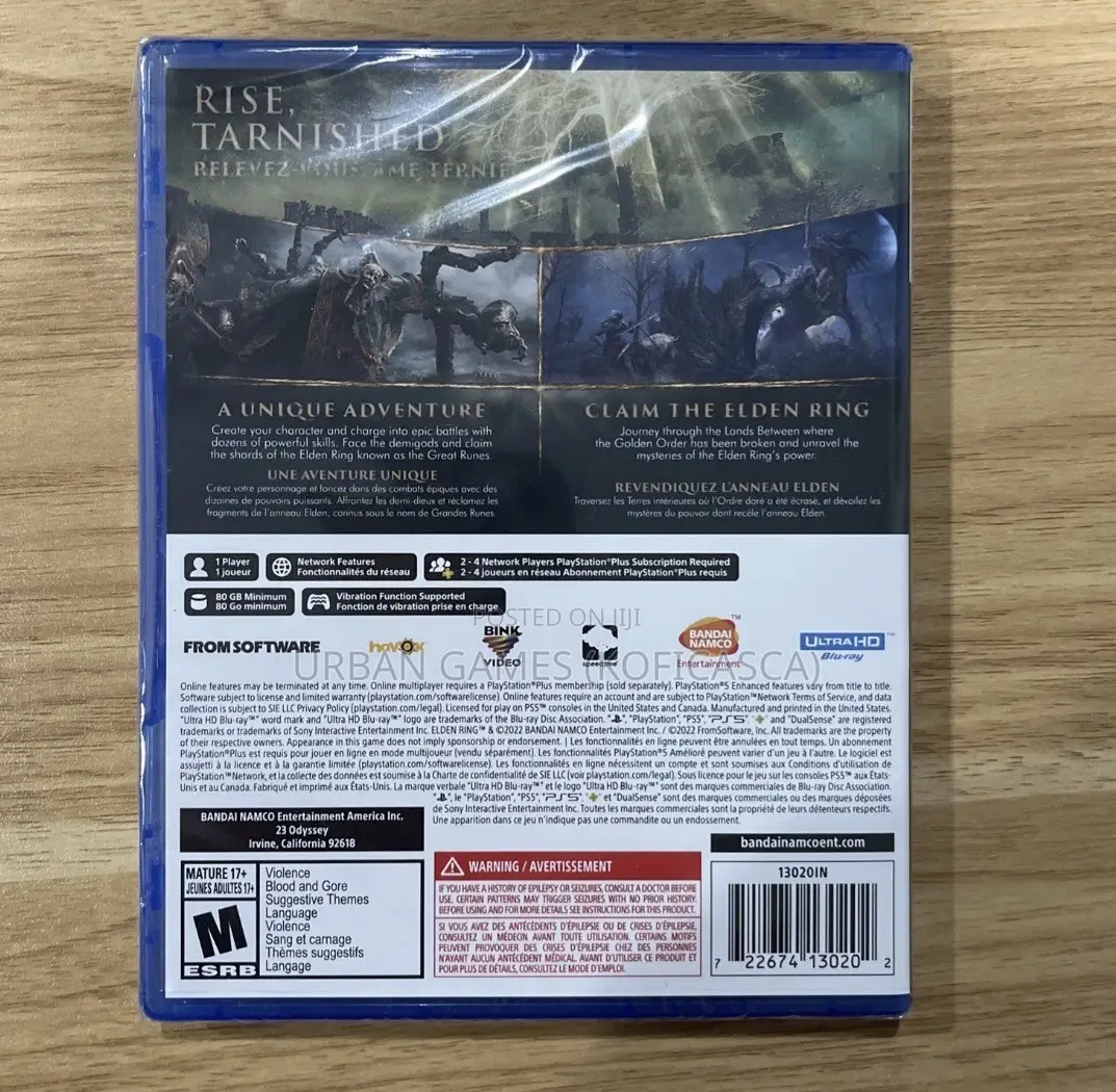 Elden Ring Ps5 Sealed Game of the Year