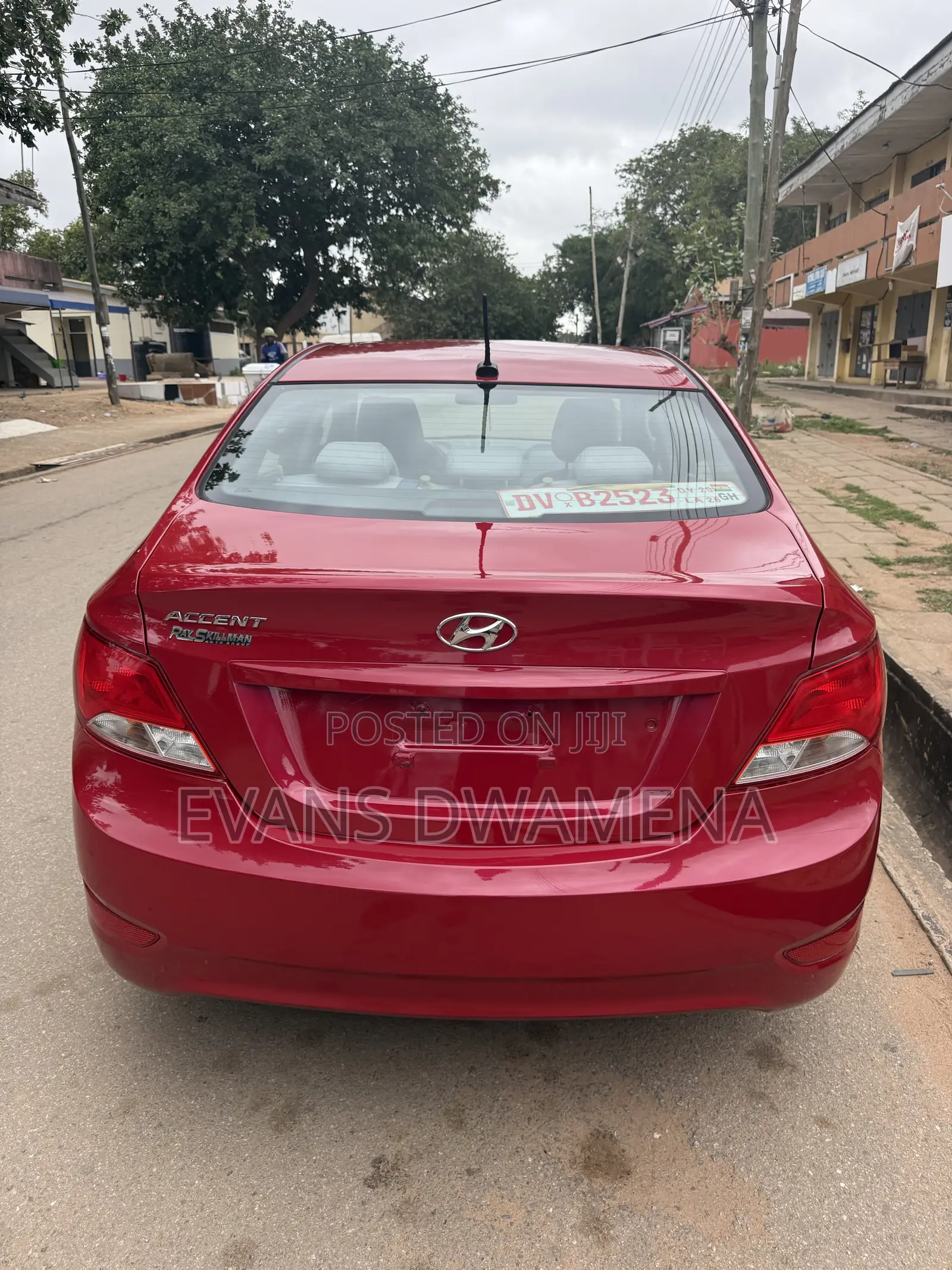 Hyundai Accent SE Sedan 2017 Red