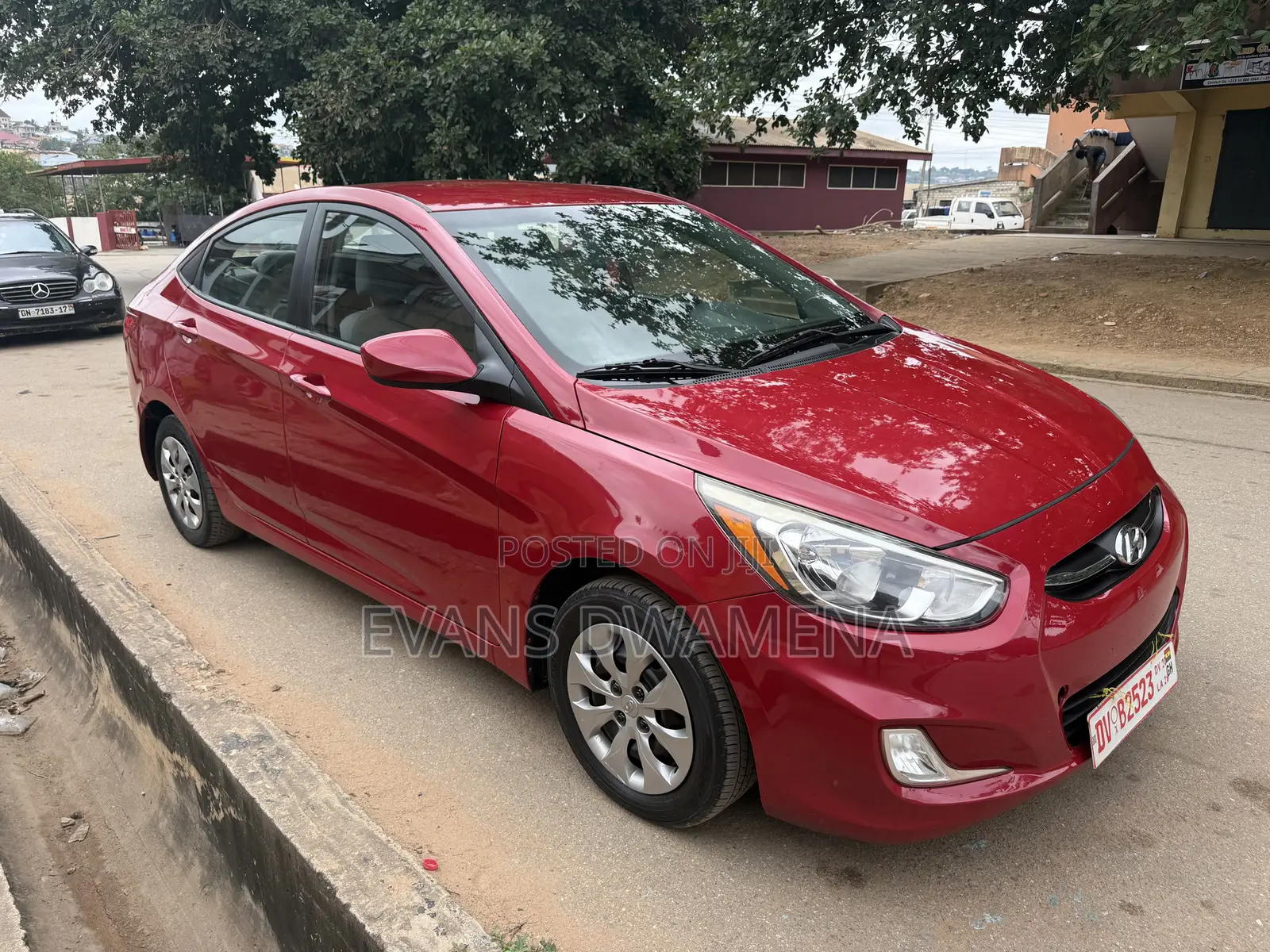 Hyundai Accent SE Sedan 2017 Red