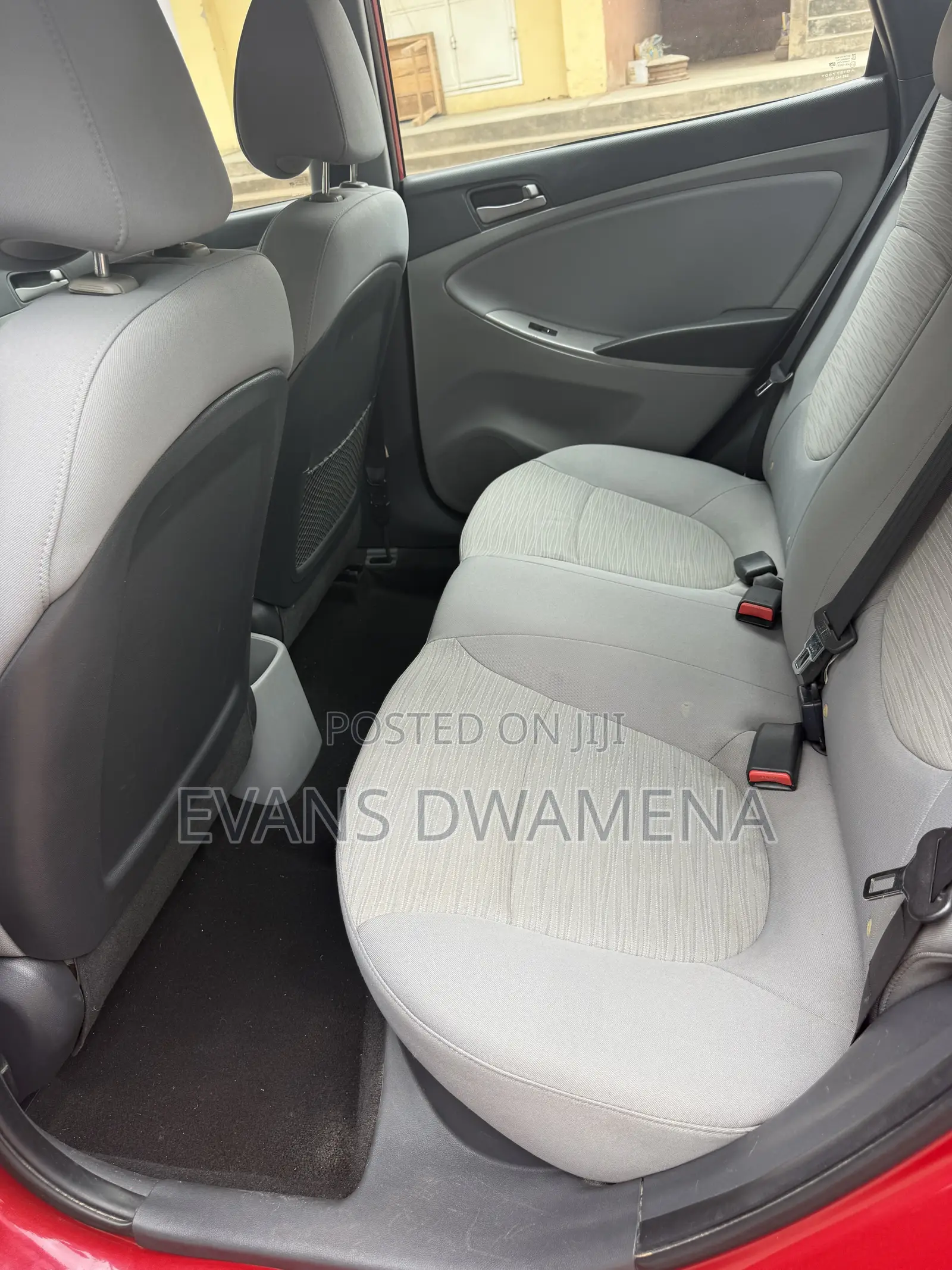 Hyundai Accent SE Sedan 2017 Red