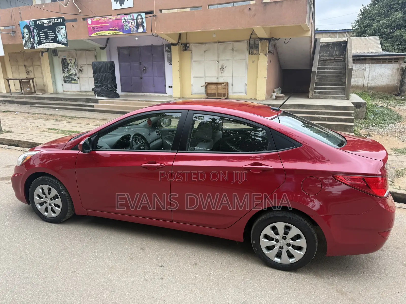 Hyundai Accent SE Sedan 2017 Red