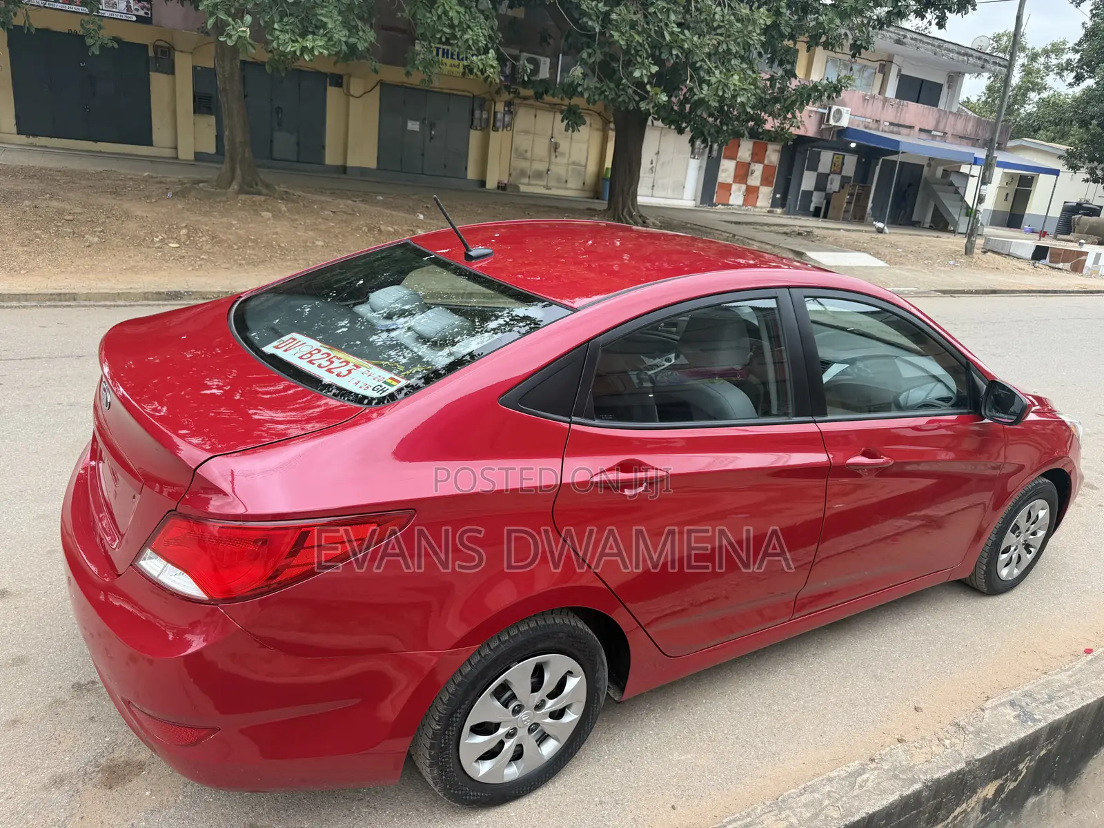 Hyundai Accent SE Sedan 2017 Red