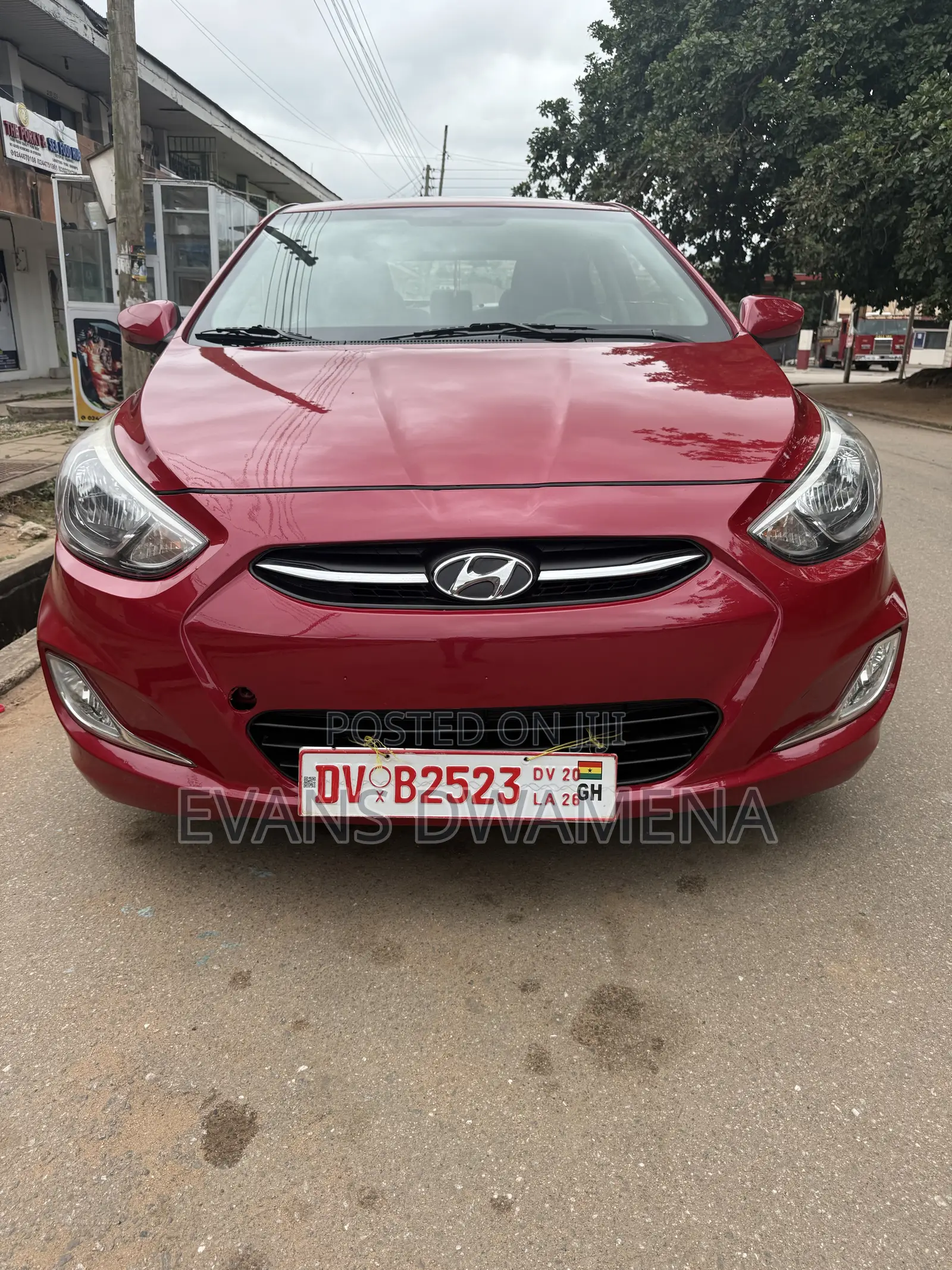 Hyundai Accent SE Sedan 2017 Red
