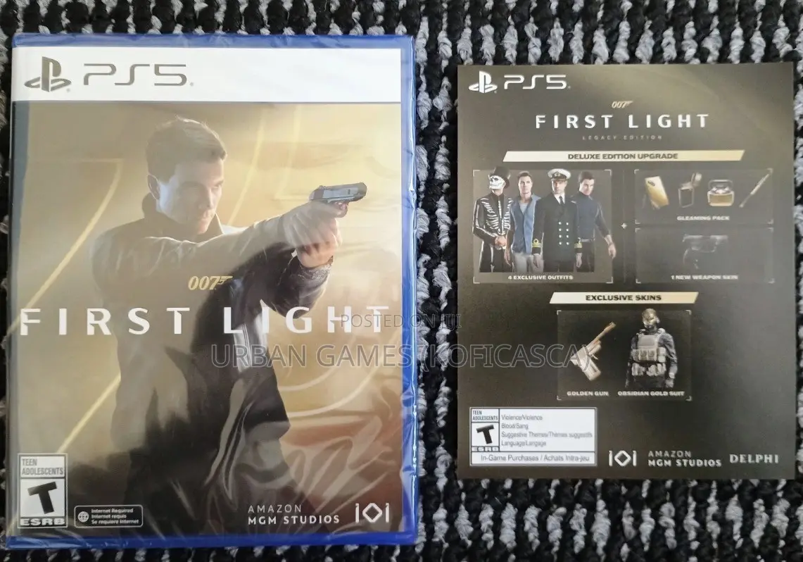 007 First Light Ps5 Sealed