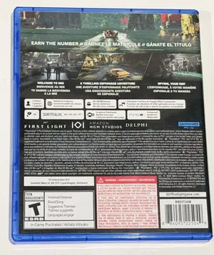 007 First Light Ps5 Sealed