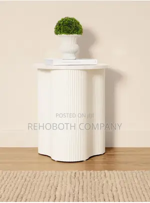 Anko Round Marble Side Table
