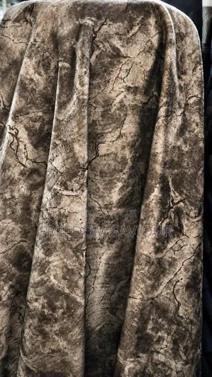 Premium Marble Pattern Upholstery Fabric – Elegant Taupe & Grey
