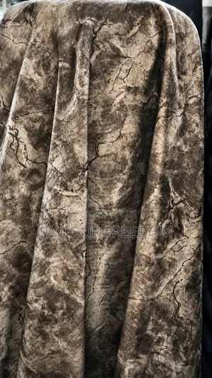 Premium Marble Pattern Upholstery Fabric – Elegant Taupe & Grey