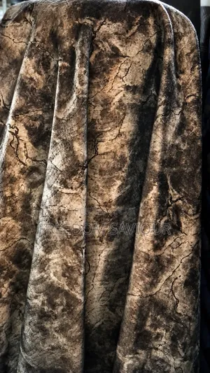 Premium Marble Pattern Upholstery Fabric – Elegant Taupe & Grey