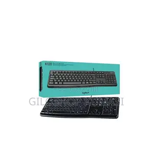 Logitech K120 Full Size Wired Keyboard USB Plug-and-Play Windows