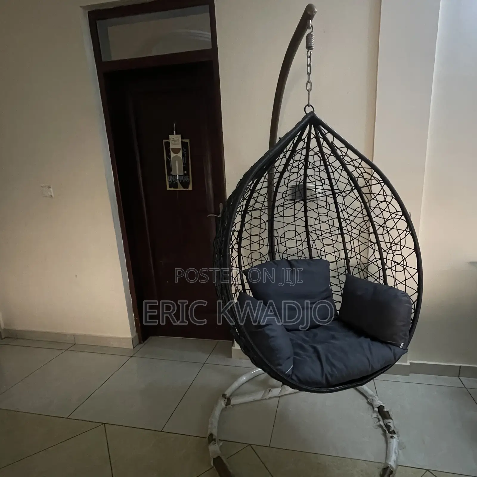 Swing Black Chair
