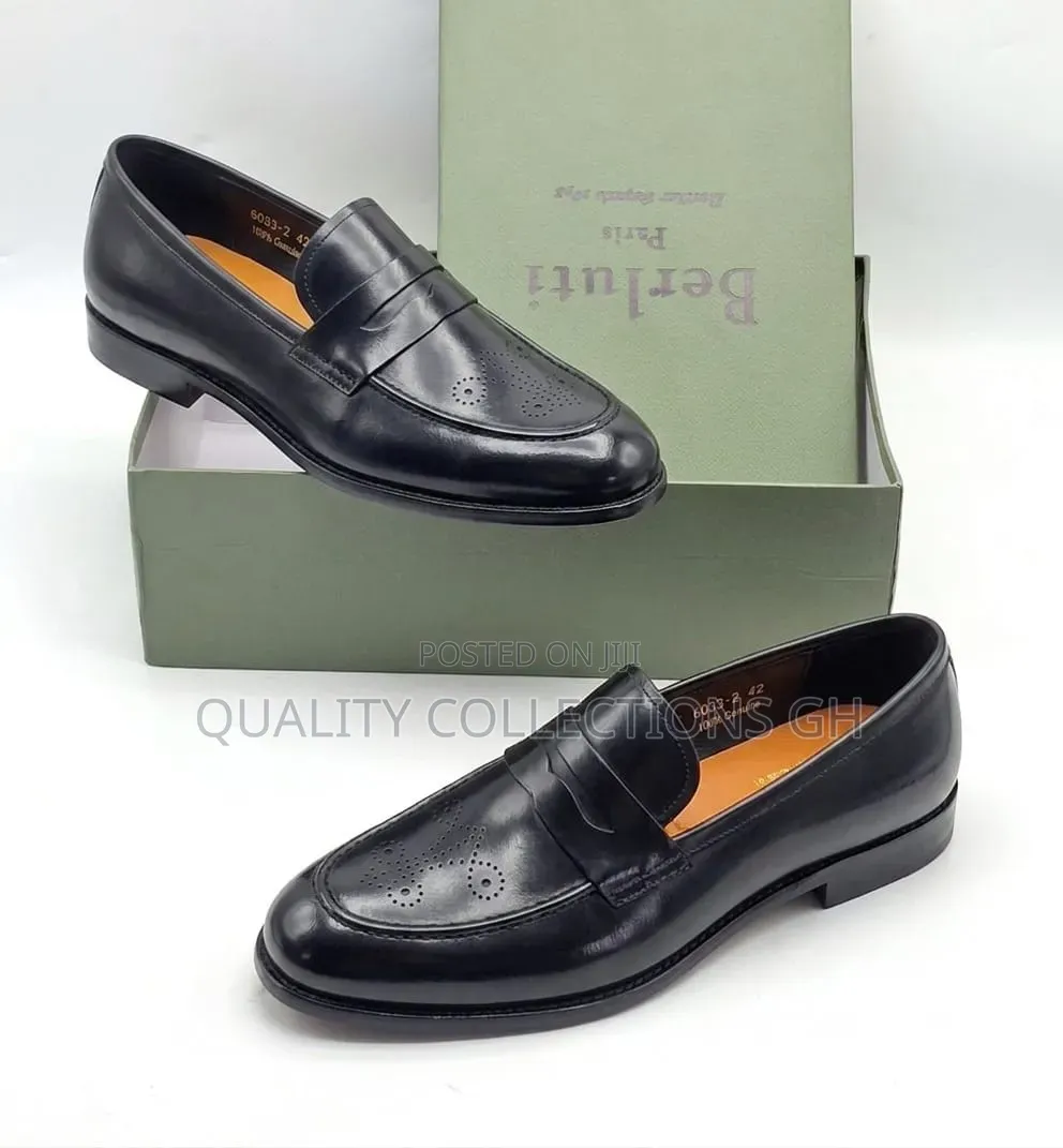 Black Berluti Shoe