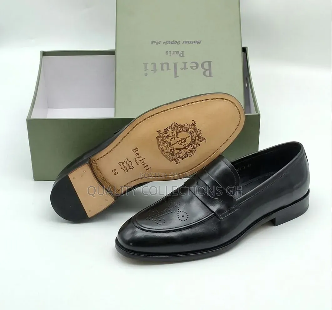 Black Berluti Shoe