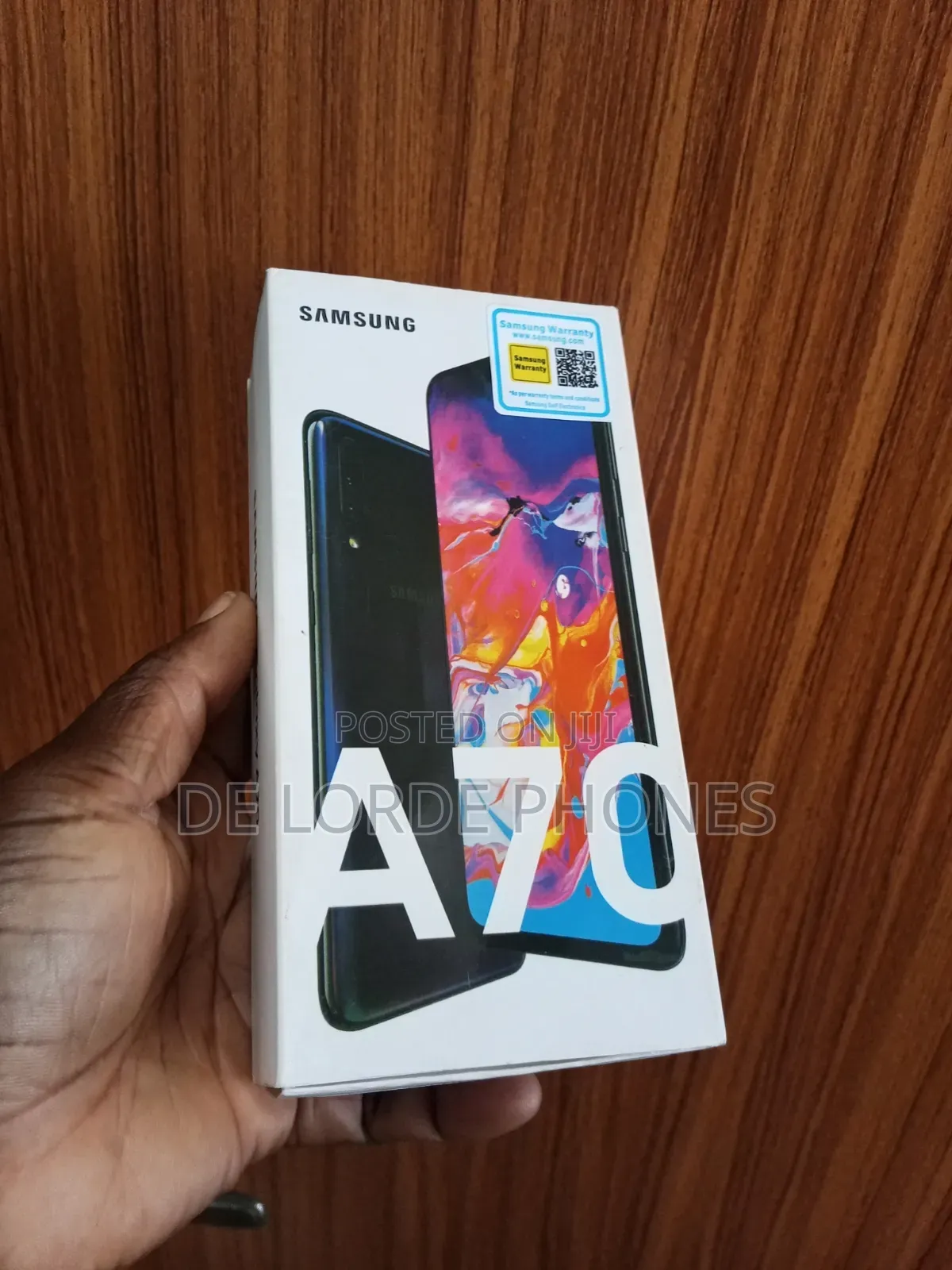 New Samsung Galaxy A70 128 GB Black