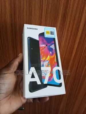 New Samsung Galaxy A70 128 GB Black