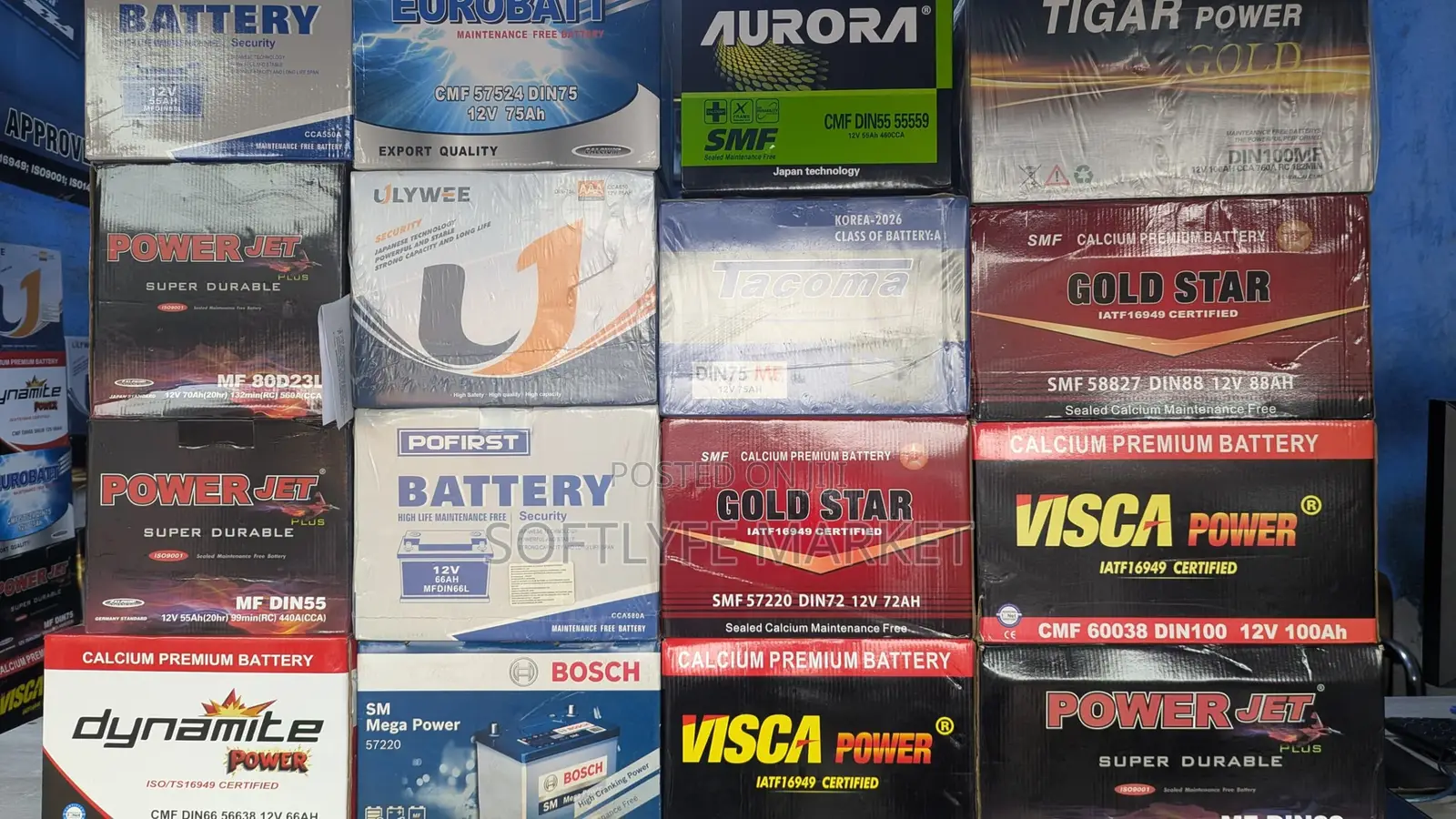 Brand New Car Batteries.Bosch and More