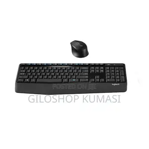 Logitech MK345 Full Size Wireless Keyboard and Mouse Combo