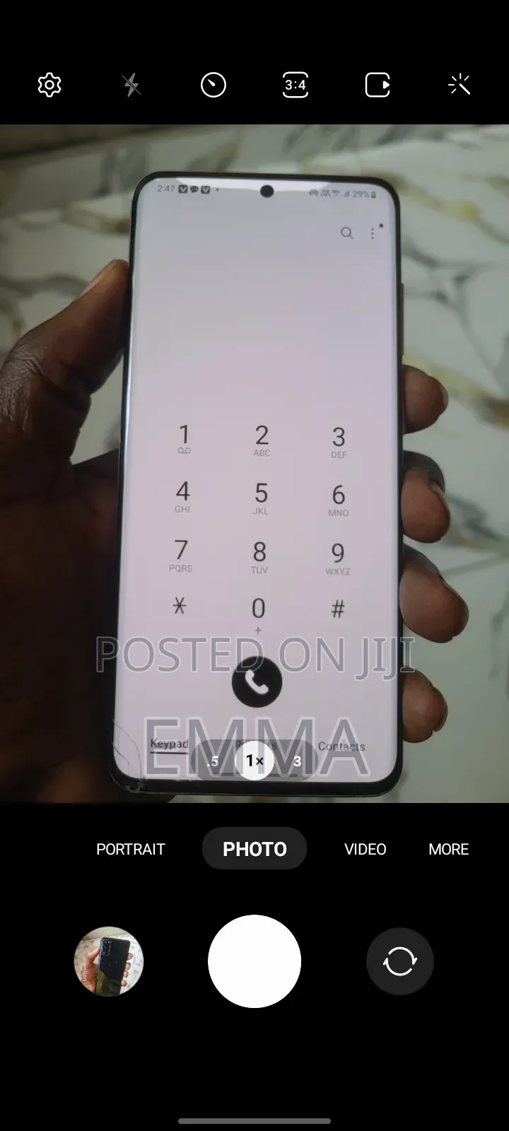 Samsung Galaxy S20 128 GB Black