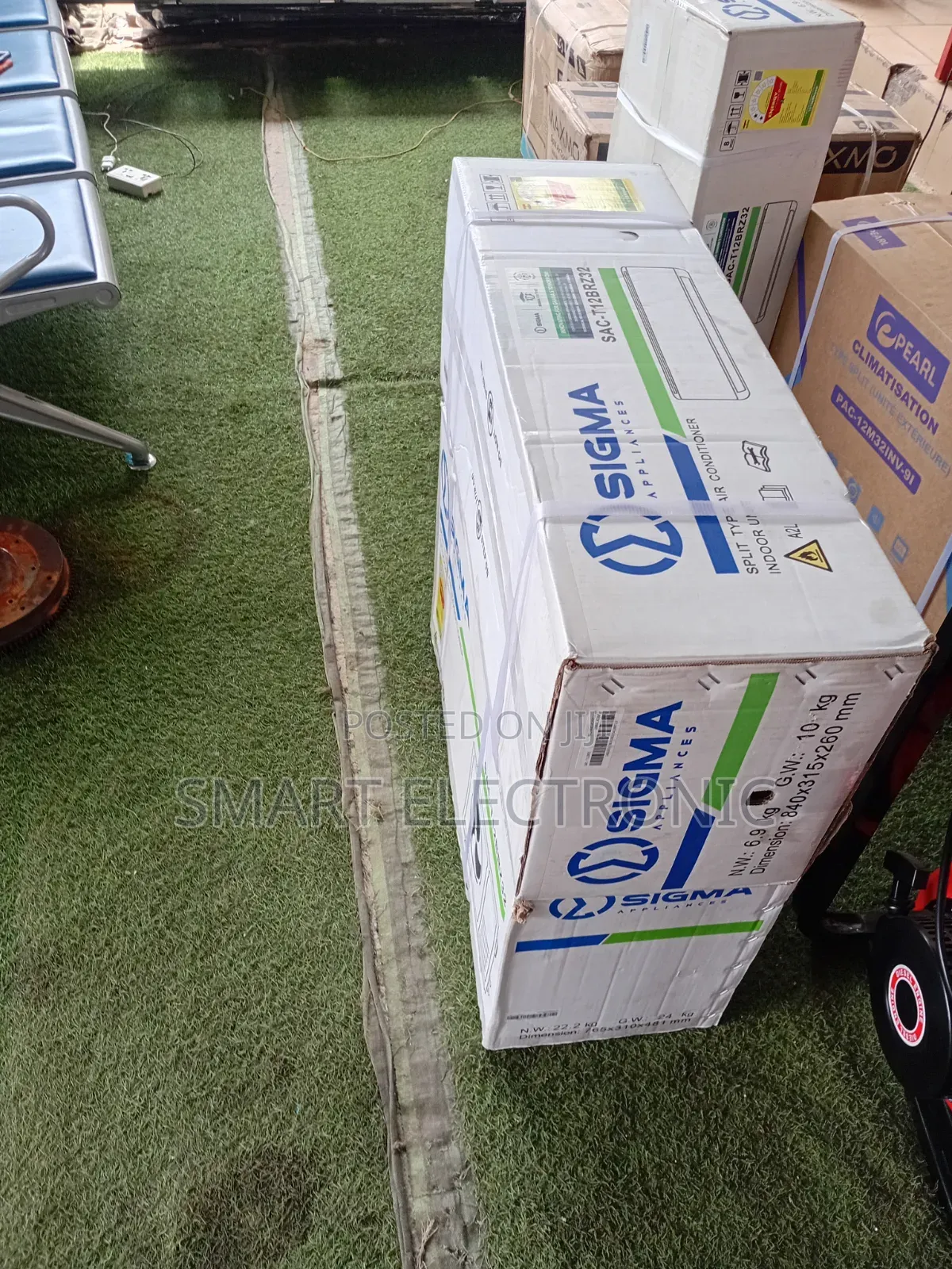 Sigma 1.5hp Air Condition With One Year Warranty Available