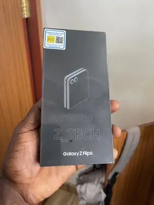 New Samsung Galaxy Z Flip6 256 GB Black