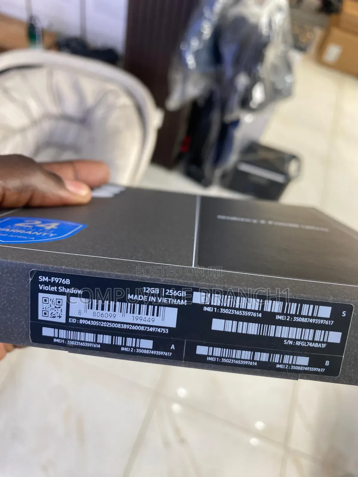 New Samsung Galaxy Z Fold8 256 GB Purple