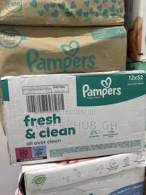 Pampers Fresh Clean Wipes 52