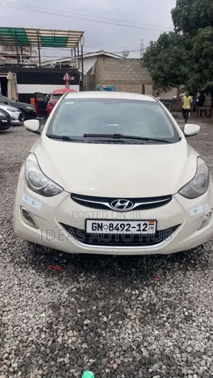 Hyundai Elantra Limited 2012 Beige