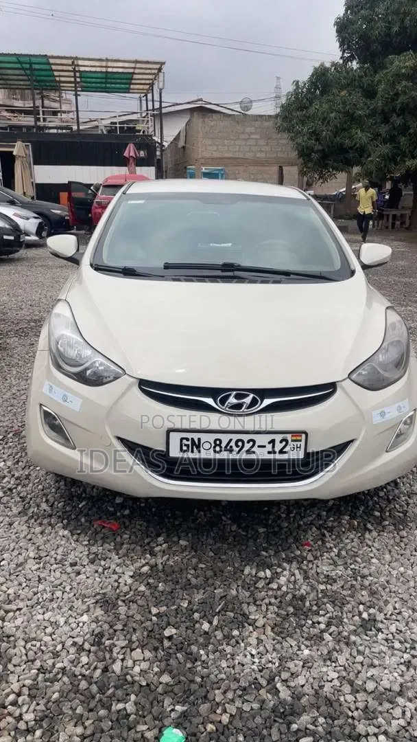 Hyundai Elantra Limited 2012 Beige