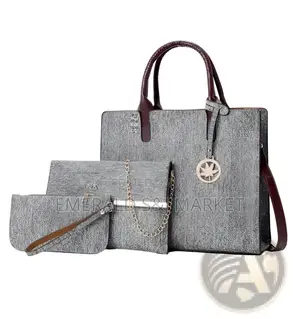 Ladies 3-Piece Multi Compartment Hand Bags