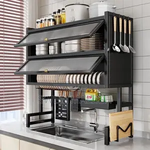 Double Layer Over the Sink Dish Rack