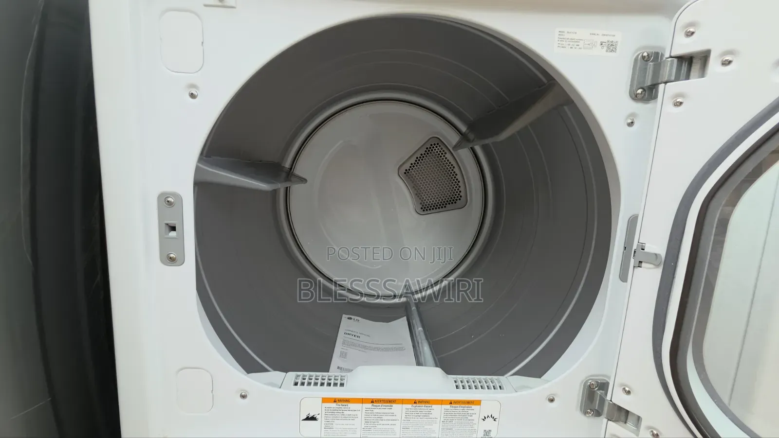 28kg Brand New LG Gas Dryer With Sensor Dry Technology