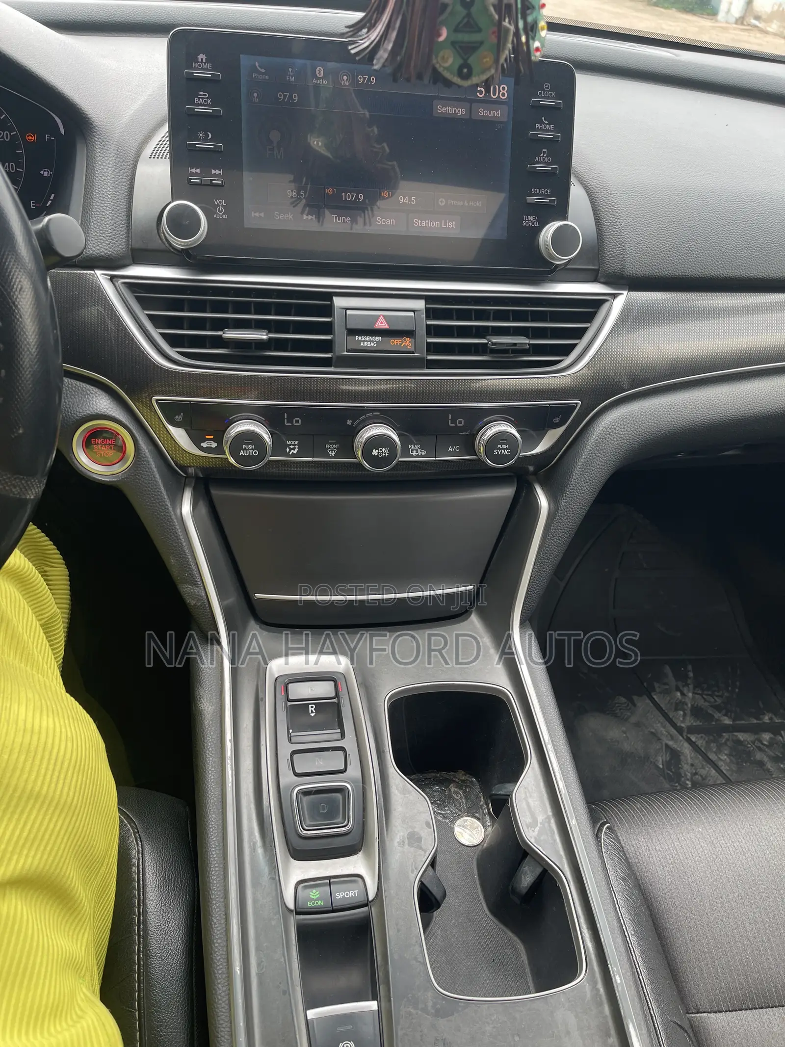 Honda Accord Sport 2.0T 2018 White