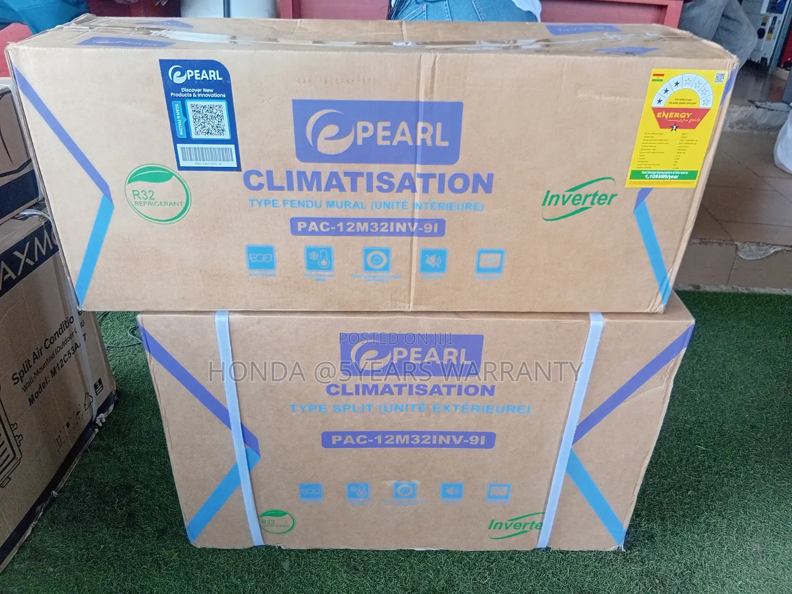 Pearl Inverter 1.5HP Split AC Premium Quality Powerful Cooling
