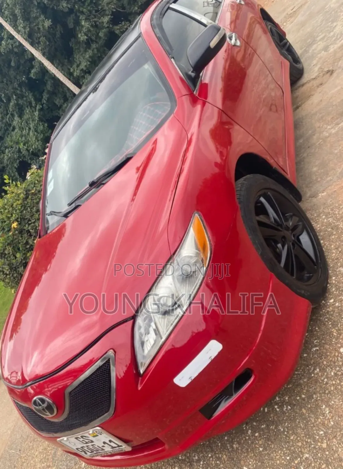 Toyota Camry 2008 Red
