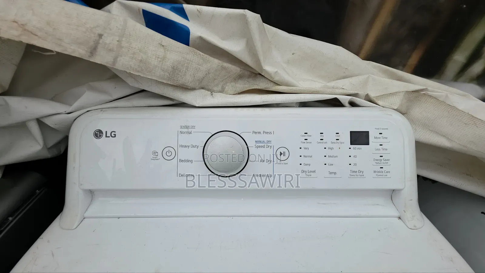 28kg Brand New LG Gas Dryer With Sensor Dry Technology