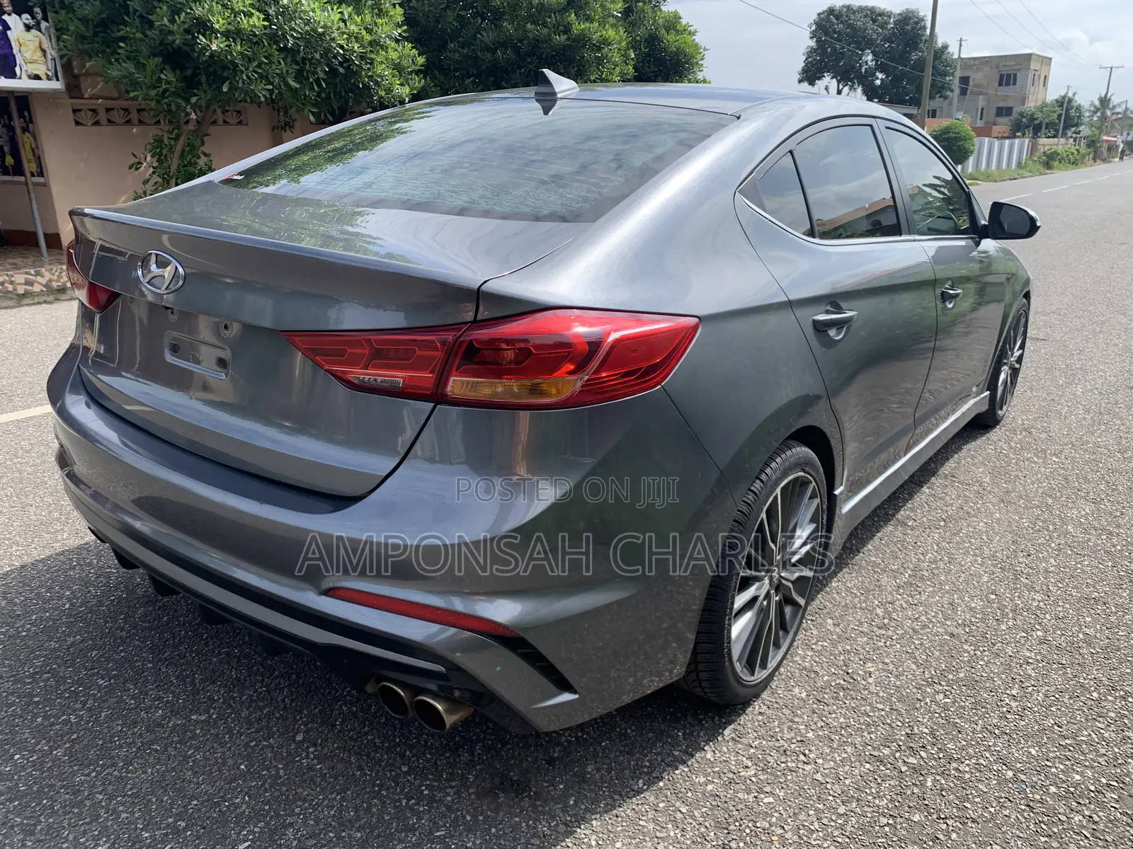 Hyundai Elantra Sport 2018 Gray