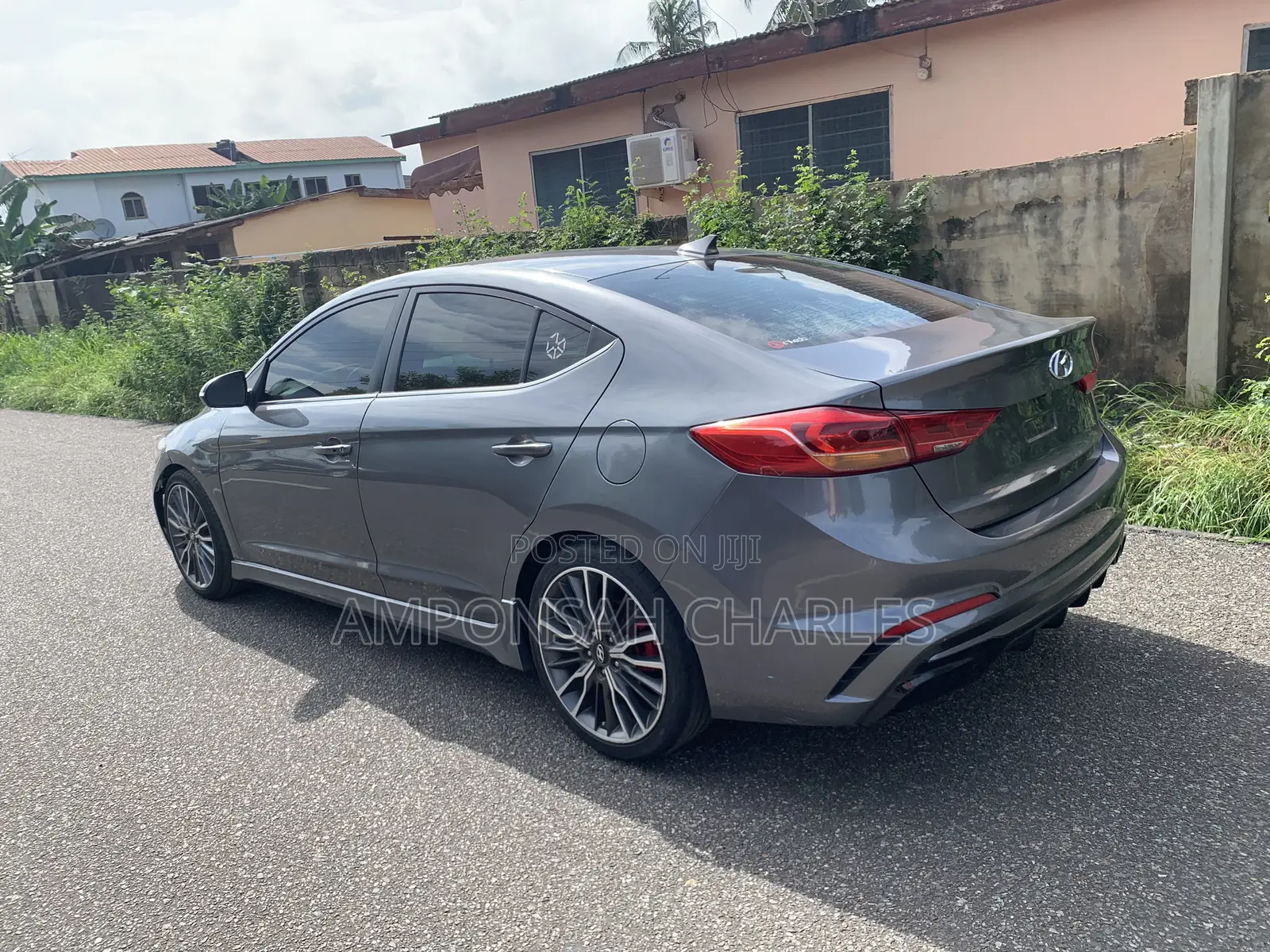 Hyundai Elantra Sport 2018 Gray