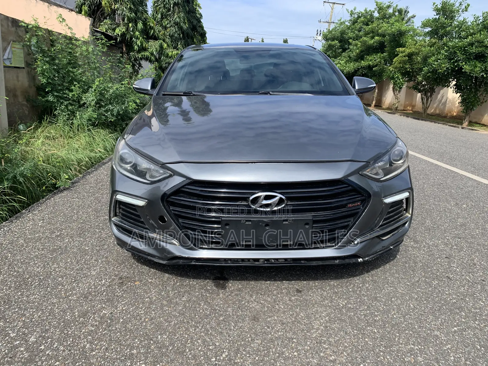 Hyundai Elantra Sport 2018 Gray