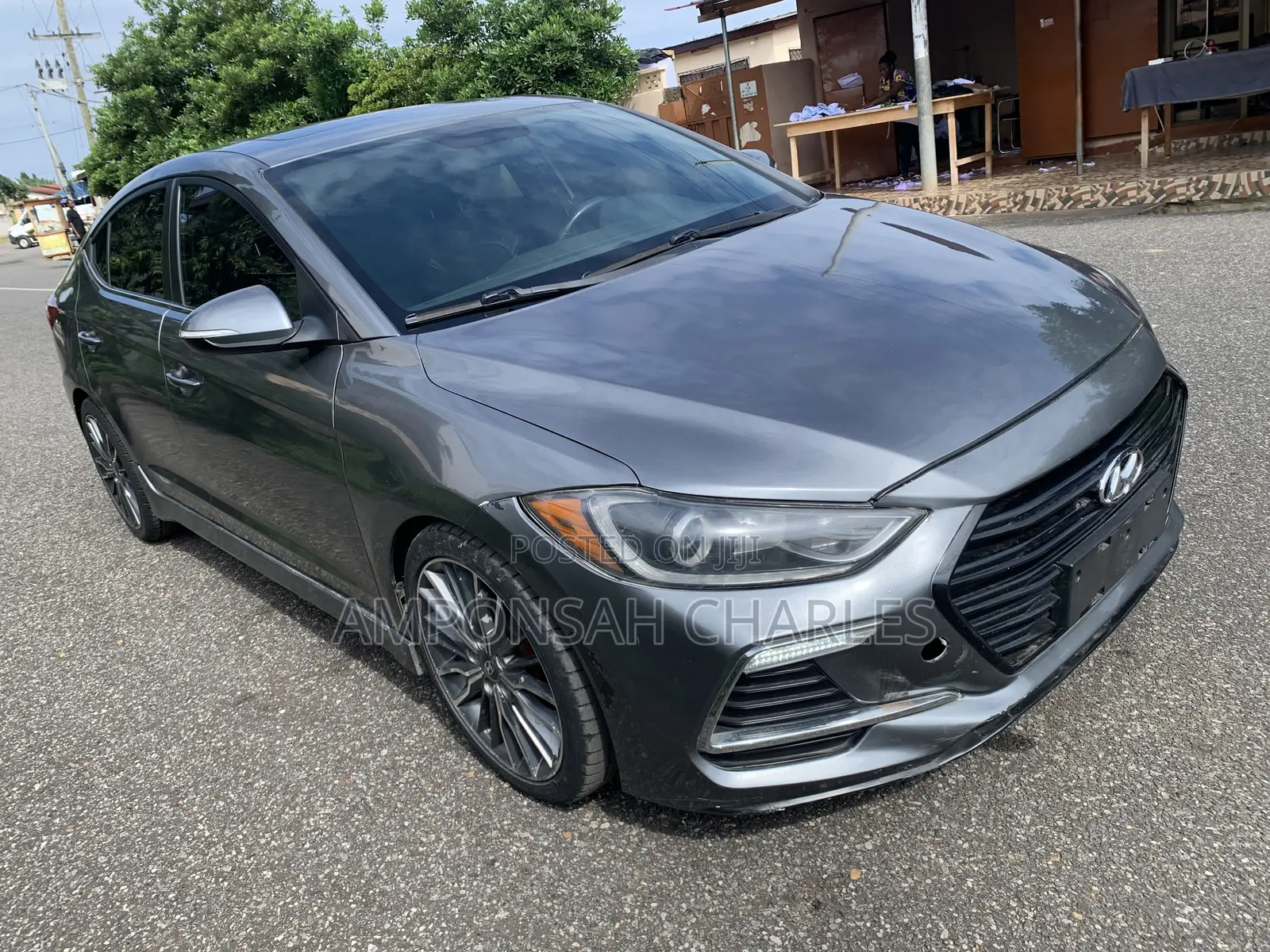 Hyundai Elantra Sport 2018 Gray