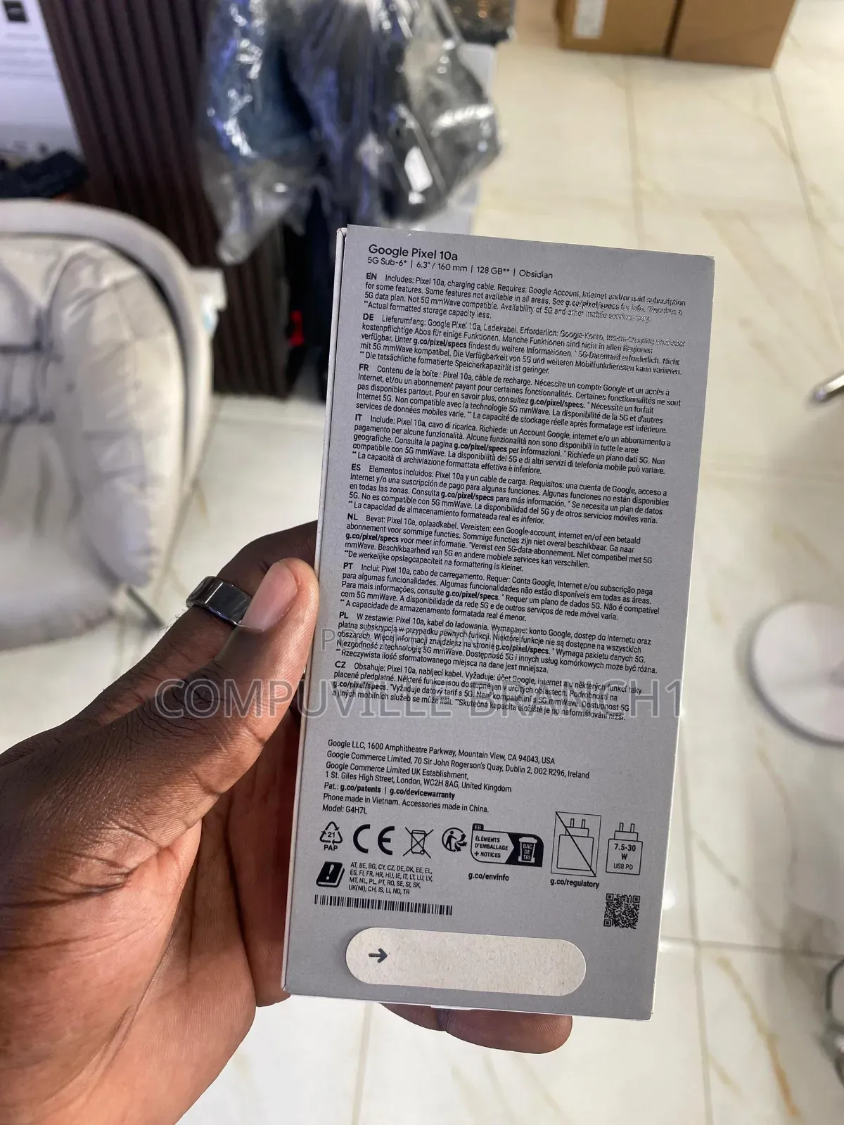 New Google Pixel 10a 128 GB Black
