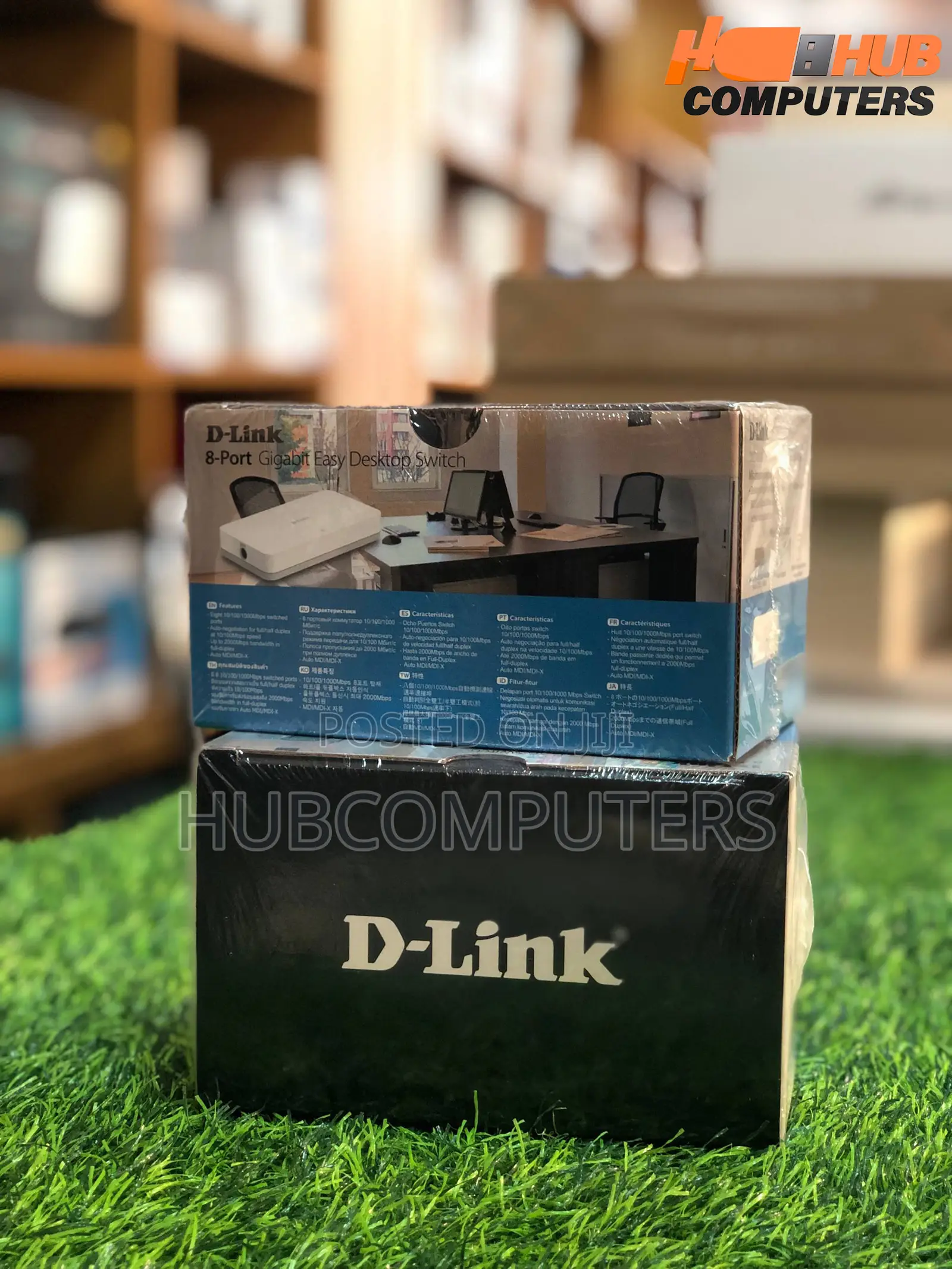 D-Link DGS-1008a 8 Port Gigabit Desktop Switch