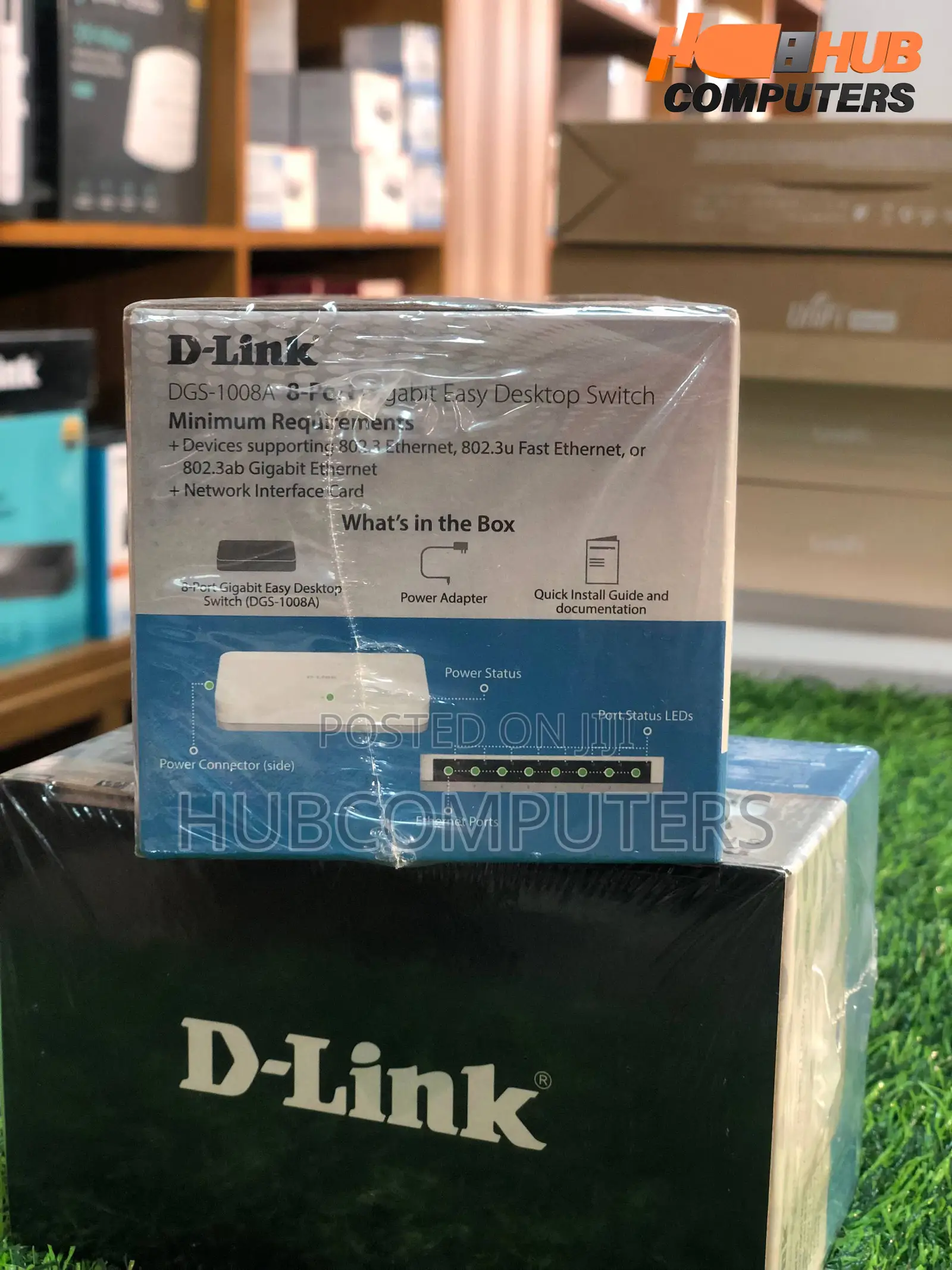 D-Link DGS-1008a 8 Port Gigabit Desktop Switch