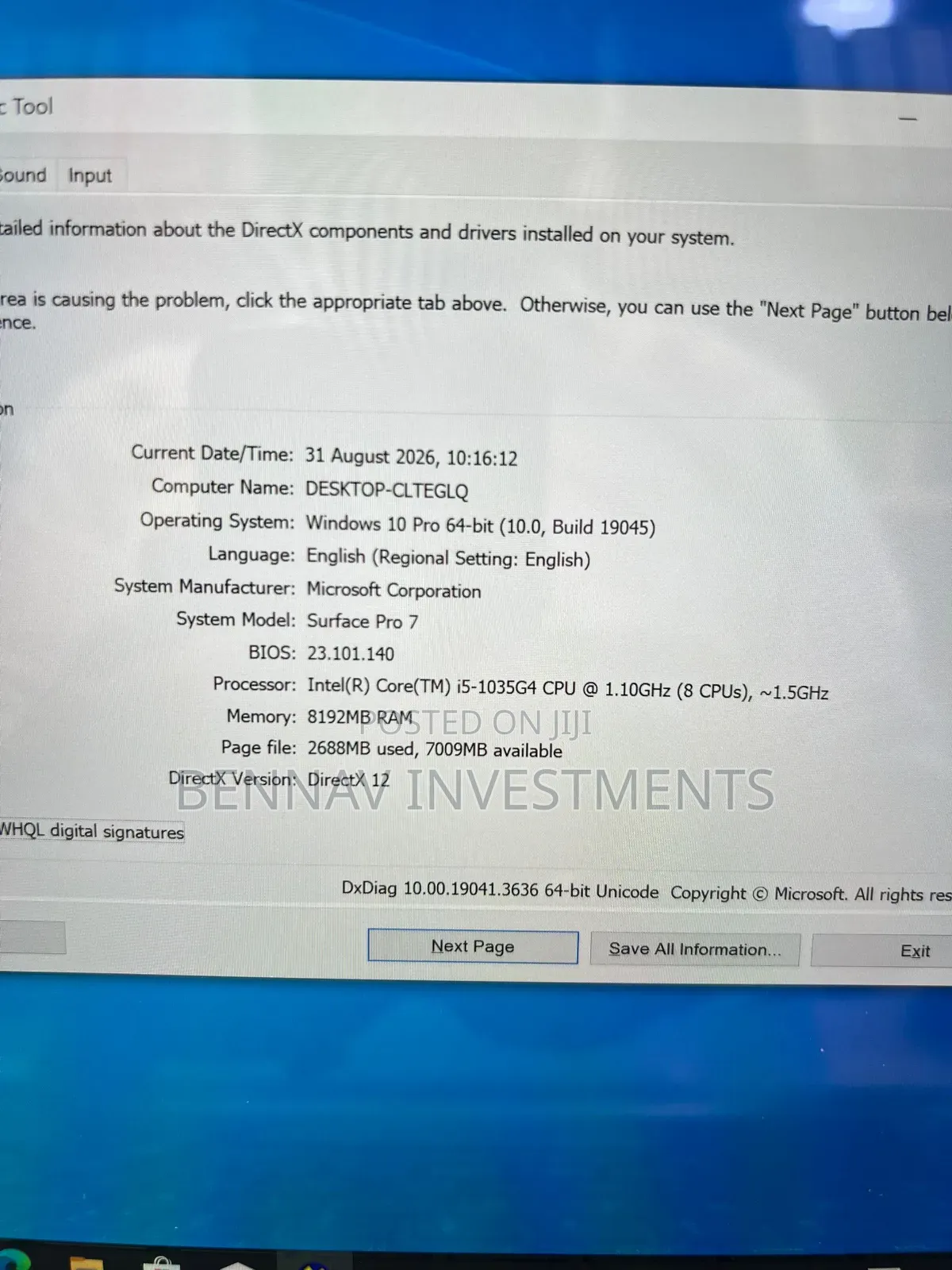 Laptop Microsoft Surface Laptop 7 8GB Intel Core i5 SSD 256GB