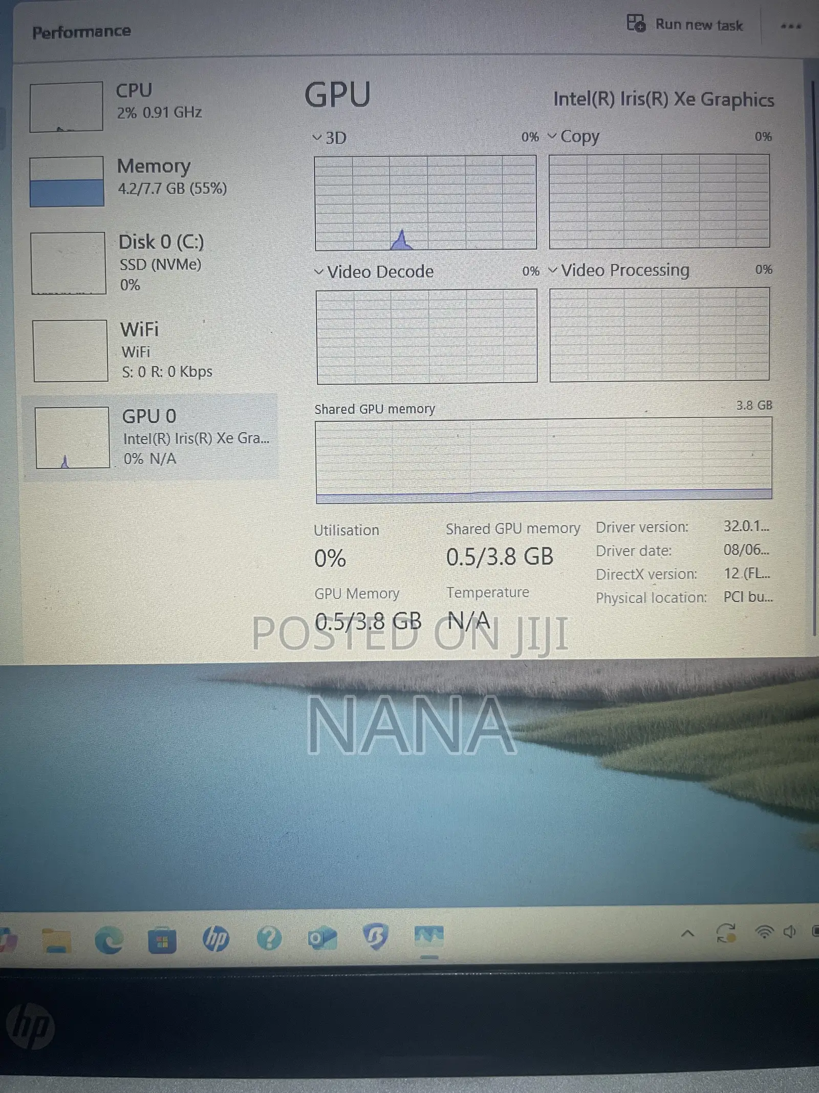 Laptop HP 15s 8GB Intel Core i7 SSD 512GB