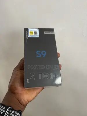 New Samsung Galaxy S9 64 GB Black