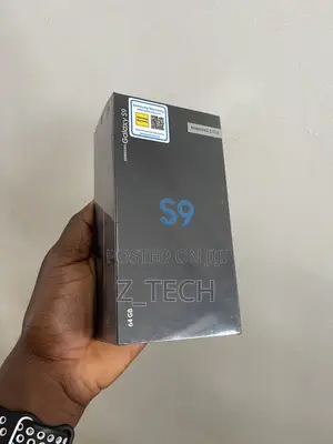 New Samsung Galaxy S9 64 GB Black