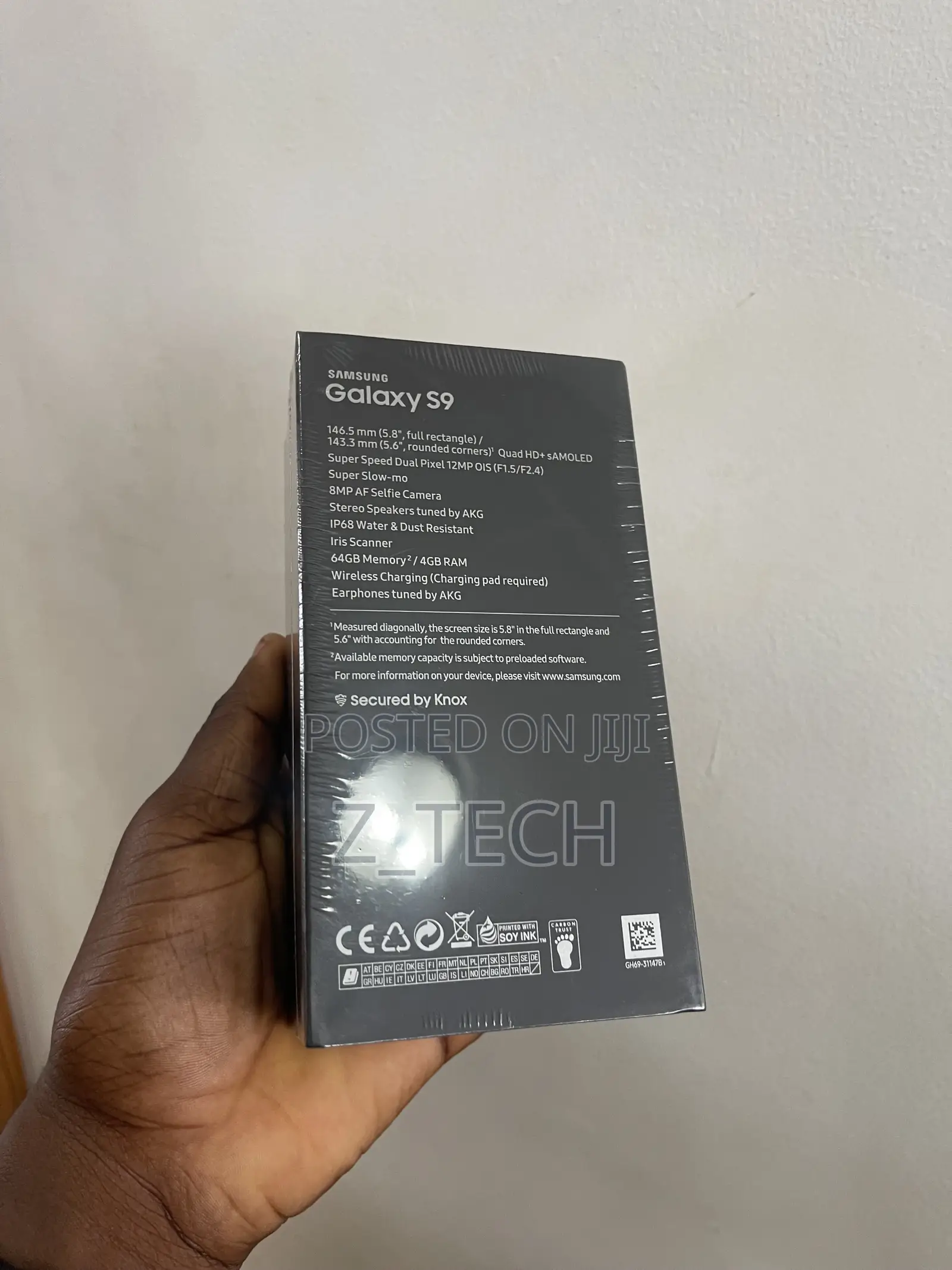 New Samsung Galaxy S9 64 GB Black